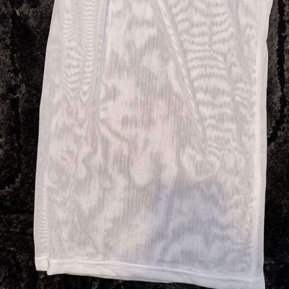New Beach pool party Coverup Mesh See Through Pants Sheer Clubcore Size M - Picture 4 of 5